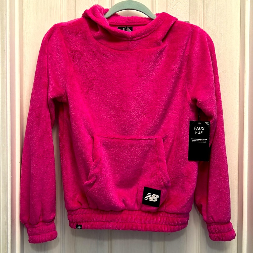 NWT Hot Pink New Balance Hoodie